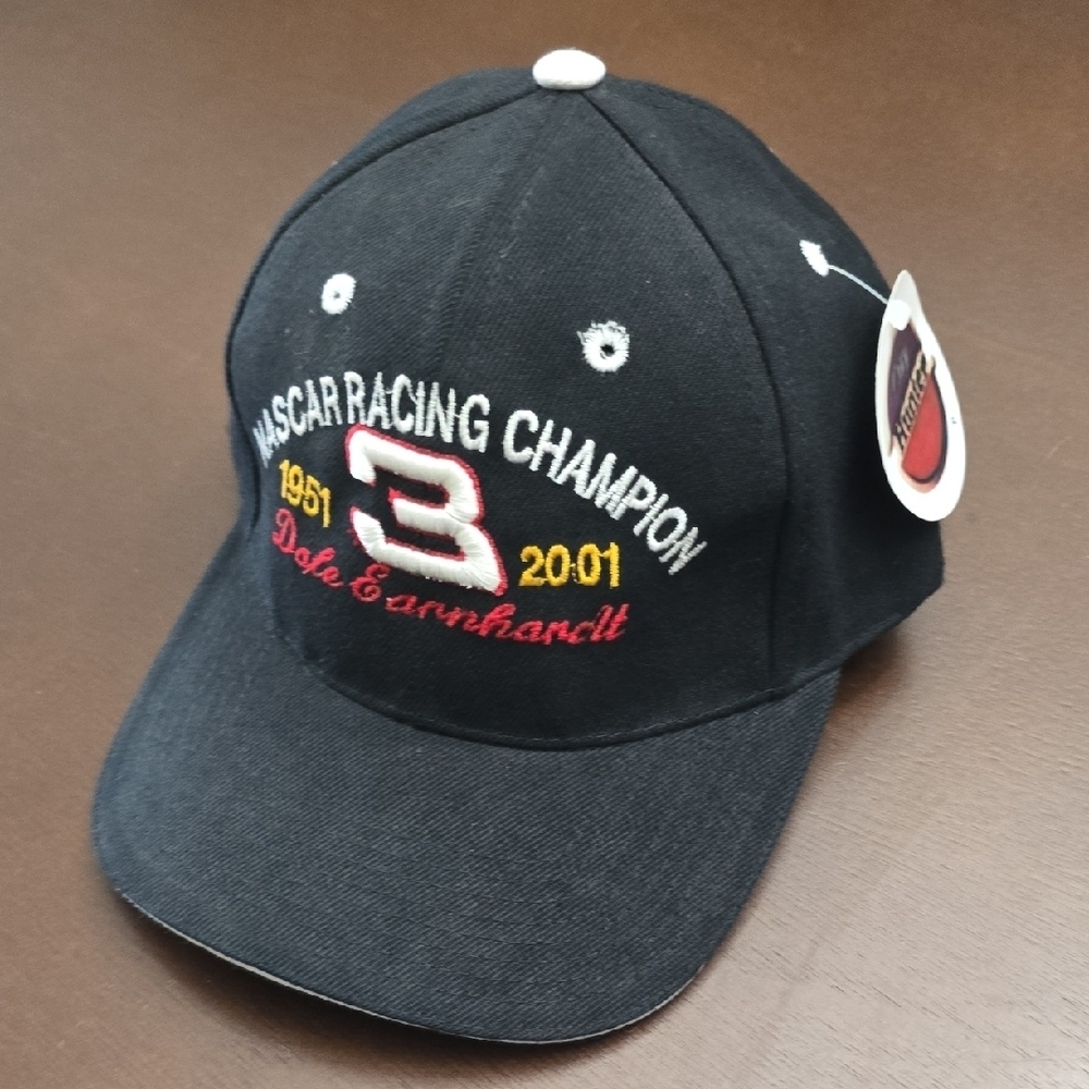 NASCAR #3 Racing Champion Cap Hat Dale Earnhardt 1951-2001 Velcro